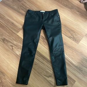 Zara shinny pants size 8